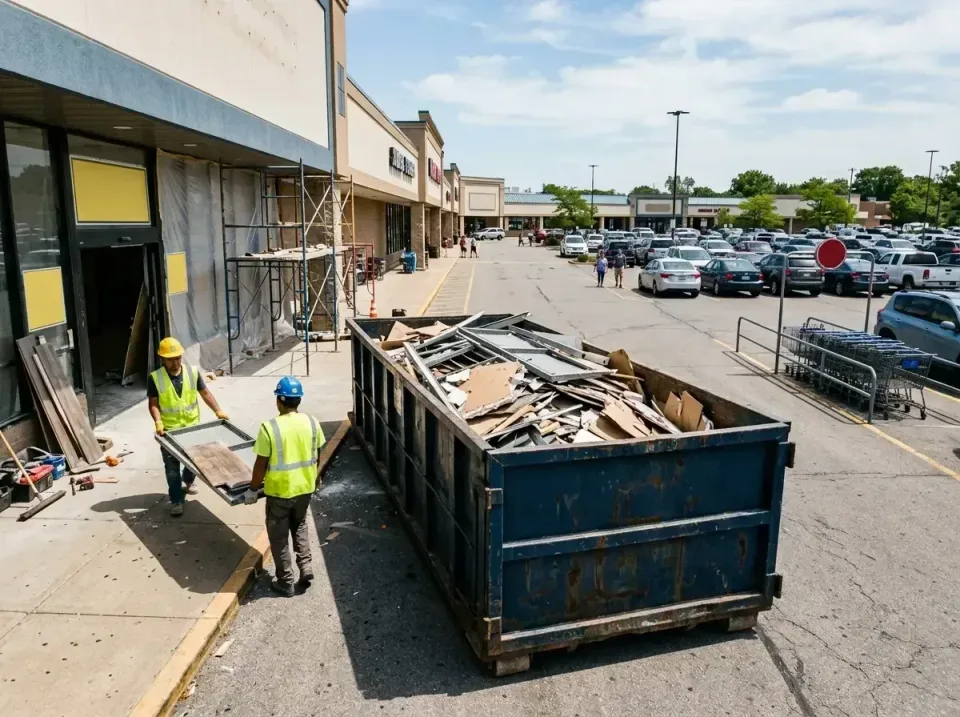 retail-store-renovation-debris-003 — frequently asked questions, Roll-off Dumpster Rentals in Floyds Knobs, IN